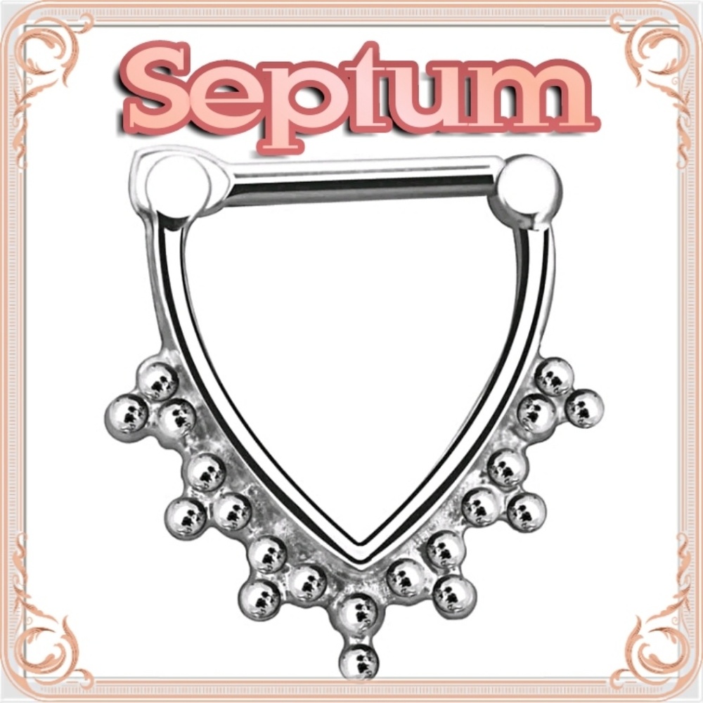 Stainless Steel Septum jewelry